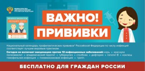 календарь прививок МЗ РФ